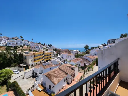 Villa vue mer, clim, 10 pers., Villa 10 personnes à Nerja - Photo 4