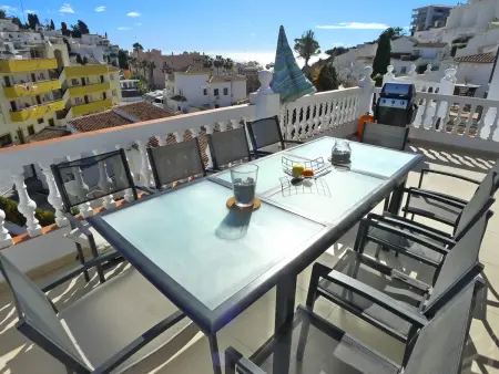 Villa vue mer, clim, 10 pers., Villa 10 personnes à Nerja - Photo 7