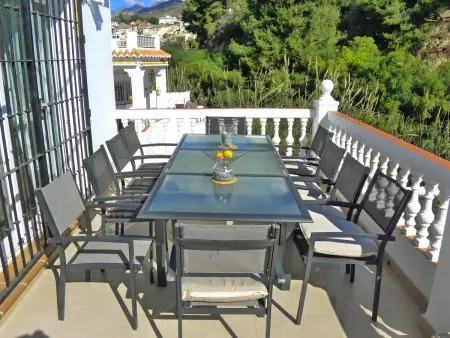 Villa vue mer, clim, 10 pers., Villa 10 personnes à Nerja - Photo 8