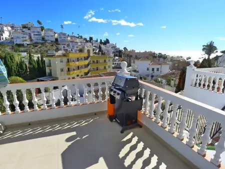 Villa vue mer, clim, 10 pers., Villa 10 personnes à Nerja - Photo 9