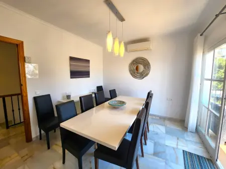 Villa vue mer, clim, 10 pers., Villa 10 personnes à Nerja - Photo 15