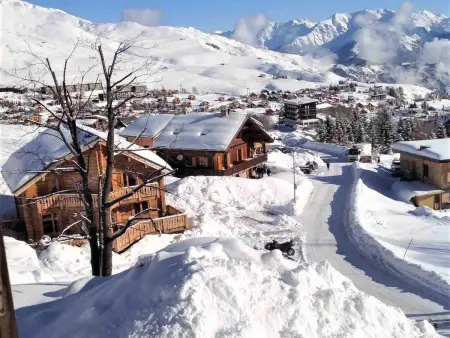 Chalet authentique, vue montagne - 15 pers., Chalet 15 personnes à La Toussuire - Photo 19