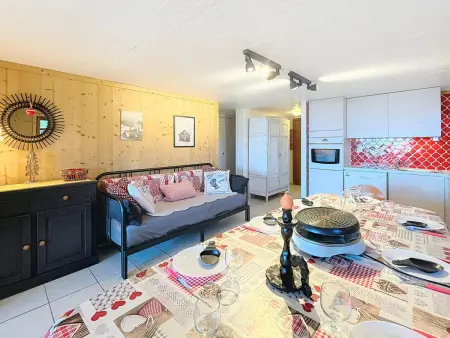 Appartement vue panoramique - 8 pers., Appartement 8 personnes à La Toussuire - Photo 6