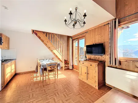Appartement en duplex, vue montagne - 8 pers., Appartement 8 personnes à La Toussuire - Photo 1