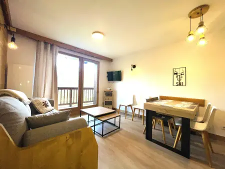 Appartement au calme, balcon vue pistes - 6 pers. - Photo 3