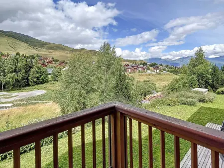 Appartement au calme, balcon vue pistes - 6 pers. - Photo 14