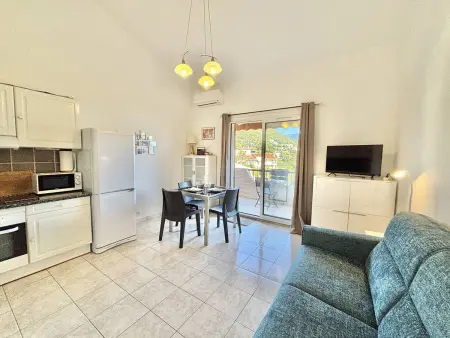 Studio climatisé vue mer - 2 pers., Appartement 2 personnes à Casaglione Tiuccia - Photo 2