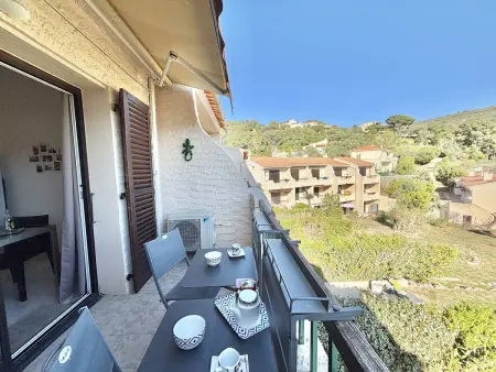 Studio climatisé vue mer - 2 pers., Appartement 2 personnes à Casaglione Tiuccia - Photo 13
