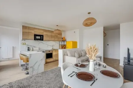 SG-13-MAUROY-M, Appartement cosy – 1BDR/4P – Vue sur le Sacré-Cœur - Photo 8
