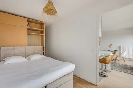 SG-13-MAUROY-M, Appartement cosy – 1BDR/4P – Vue sur le Sacré-Cœur - Photo 12