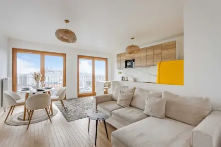 SG-13-MAUROY-M, Appartement cosy – 1BDR/4P – Vue sur le Sacré-Cœur - Photo 15