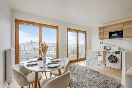 SG-13-MAUROY-M, Appartement cosy – 1BDR/4P – Vue sur le Sacré-Cœur - Photo 31
