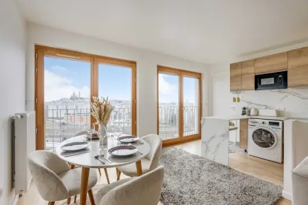 SG-13-MAUROY-M, Appartement cosy – 1BDR/4P – Vue sur le Sacré-Cœur - Photo 46
