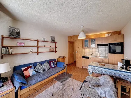 Studio central avec terrasse - 4 pers., Appartement 4 personnes à Le Monêtier les Bains - Photo 1