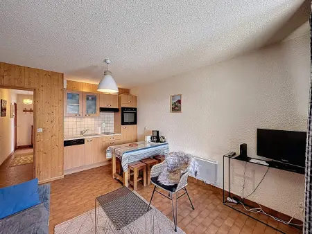 Studio central avec terrasse - 4 pers., Appartement 4 personnes à Le Monêtier les Bains - Photo 2