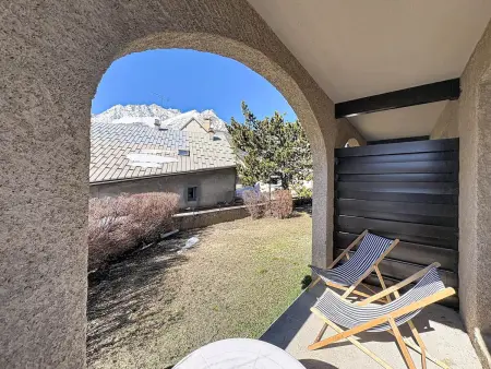 Studio central avec terrasse - 4 pers., Appartement 4 personnes à Le Monêtier les Bains - Photo 6
