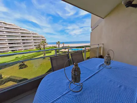 Appartement lumineux vue mer - 6 pers., Appartement 6 personnes à Canet en Roussillon - Photo 1