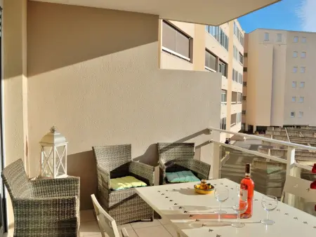 Appartement lumineux vue mer - 6 pers., Appartement 6 personnes à Canet en Roussillon - Photo 15