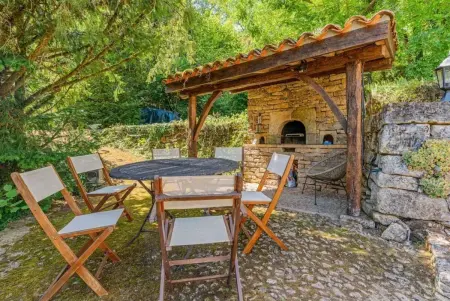 Villa avec piscine privée à Vézac, 160 m², Villa 6 personnes à Vézac - Photo 16