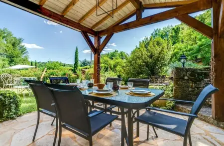 Villa avec piscine privée à Vézac, 160 m², Villa 6 personnes à Vézac - Photo 28