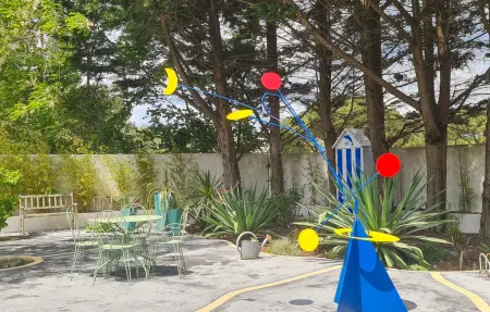 Charmante maison avec piscine, Maison 9 personnes à La Couarde sur Mer - Photo 11