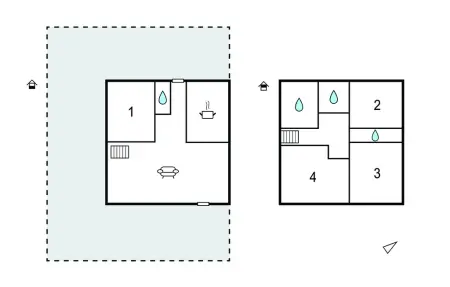 Charmante maison avec piscine, Maison 9 personnes à La Couarde sur Mer - Photo 29