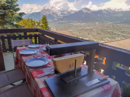 Chalet Le Trèfle, Chalet 7 personnes à Les Mayens de Sion - Photo 5