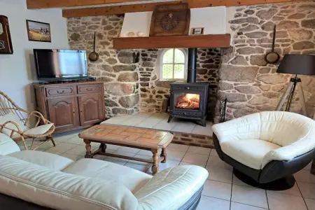 Bretonisches Steinhaus Landéda, Maison en pierre bretonne près des plages de sable - Photo 1