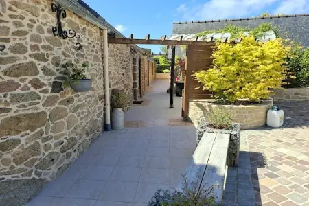 Bretonisches Steinhaus Landéda, Maison en pierre bretonne près des plages de sable - Photo 10