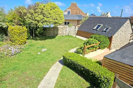 Bretonisches Steinhaus Landéda, Maison en pierre bretonne près des plages de sable - Photo 11