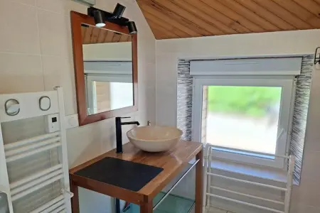 Bretonisches Steinhaus Landéda, Maison en pierre bretonne près des plages de sable - Photo 16