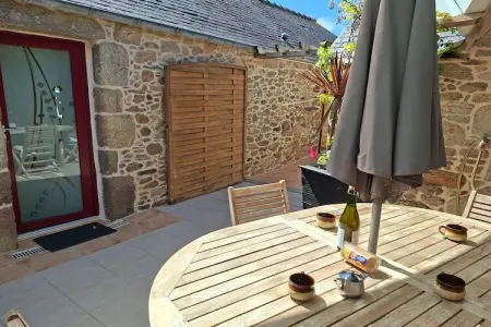 Bretonisches Steinhaus Landéda, Maison en pierre bretonne près des plages de sable - Photo 20