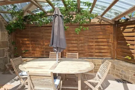 Bretonisches Steinhaus Landéda, Maison en pierre bretonne près des plages de sable - Photo 26