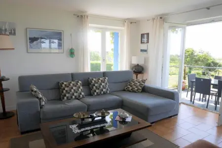 Ferienhaus mit 180° Panorama Meerblick Lampaul-Plouarzel, Retraite panoramique avec vue sur mer en Bretagne - Photo 1