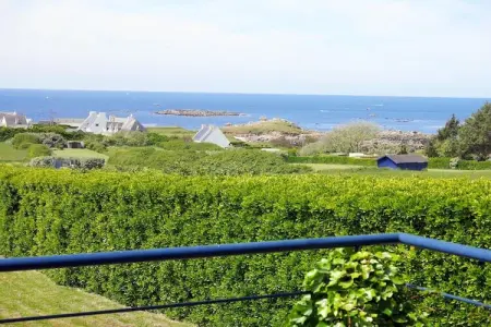 Ferienhaus mit 180° Panorama Meerblick Lampaul-Plouarzel, Retraite panoramique avec vue sur mer en Bretagne - Photo 19