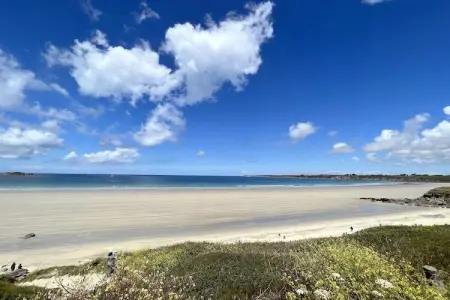 Ferienhaus mit 180° Panorama Meerblick Lampaul-Plouarzel, Retraite panoramique avec vue sur mer en Bretagne - Photo 21