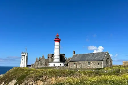 Ferienhaus mit 180° Panorama Meerblick Lampaul-Plouarzel, Retraite panoramique avec vue sur mer en Bretagne - Photo 23