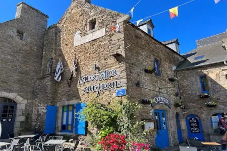 Ferienhaus mit 180° Panorama Meerblick Lampaul-Plouarzel, Retraite panoramique avec vue sur mer en Bretagne - Photo 28