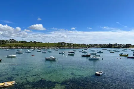 Ferienhaus mit 180° Panorama Meerblick Lampaul-Plouarzel, Retraite panoramique avec vue sur mer en Bretagne - Photo 29