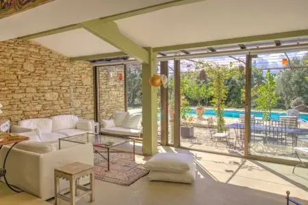La Garrigue L362, Élégante villa en pierre près de Gordes - Photo 2