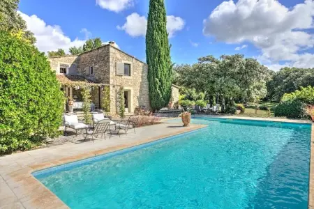 La Garrigue L362, Élégante villa en pierre près de Gordes - Photo 3