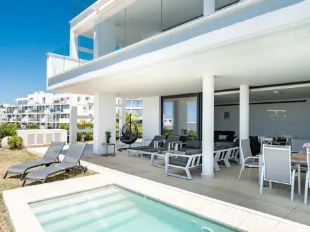 Appartement luxe, piscine et vue mer - 6 pers., Appartement 6 personnes à Fuengirola - Photo 2