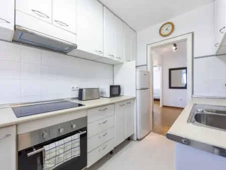 Appartement climatisé avec piscine - 6 pers., Appartement 6 personnes à Roquetas de Mar - Photo 15
