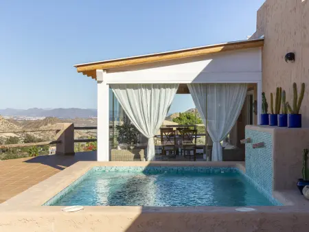 Villa avec vue mer et montagne - 4 pers., Villa 5 personnes à Mojácar - Photo 16
