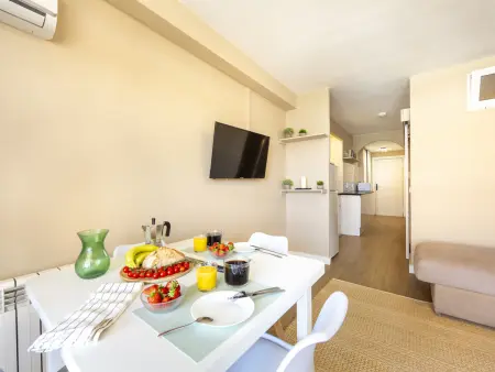 Appartement cosy avec clim, terrasse - 3 pers., Appartement 2 personnes à Roquetas de Mar - Photo 10