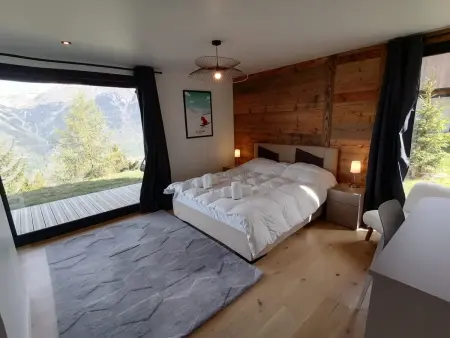 Chalet vue montagne - 12 pers., Chalet 12 personnes à La Plagne Montalbert - Photo 11
