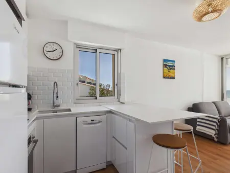Appartement rénové, parking, vue mer - 4 pers. - Photo 8