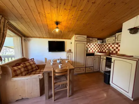 Studio cosy avec vue montagne - 4 pers., Appartement 4 personnes à Demi Quartier - Photo 1