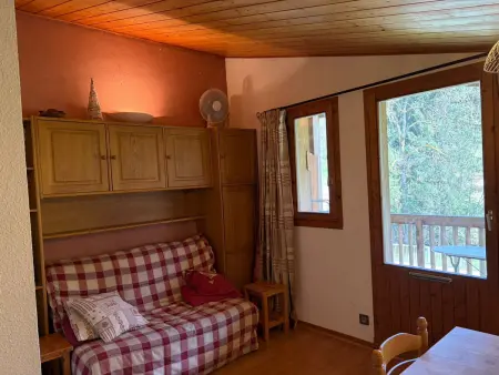 Studio cosy avec vue montagne - 4 pers., Appartement 4 personnes à Demi Quartier - Photo 3