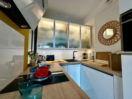 T2 en front de mer, piscine, parking - 3 pers., Appartement 3 personnes à Canet en Roussillon - Photo 4